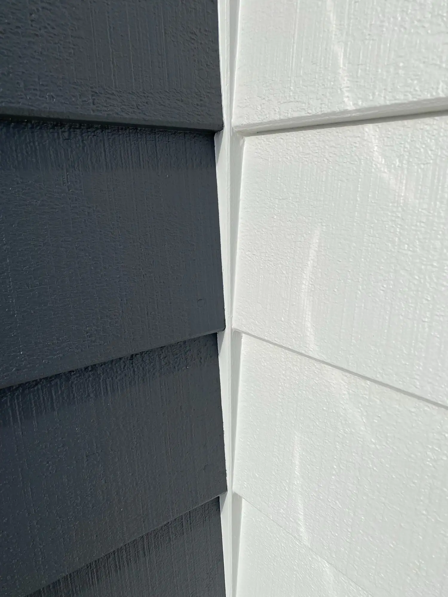 Freshly painted weatherboard at Waihi Beach